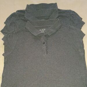 Children's Place Gray Polo Shirts